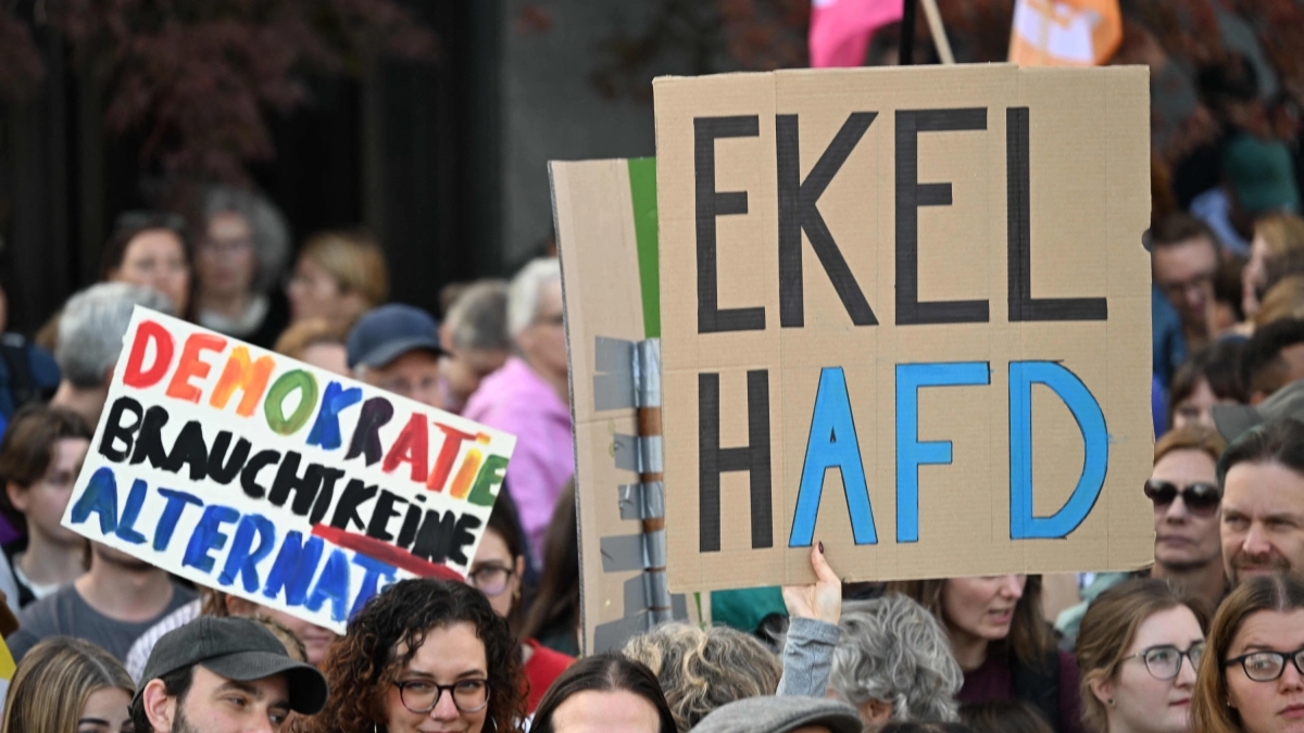 Tens of Thousands Fill German Streets in Massive Protests Against the Rise of the Far-Right AfD