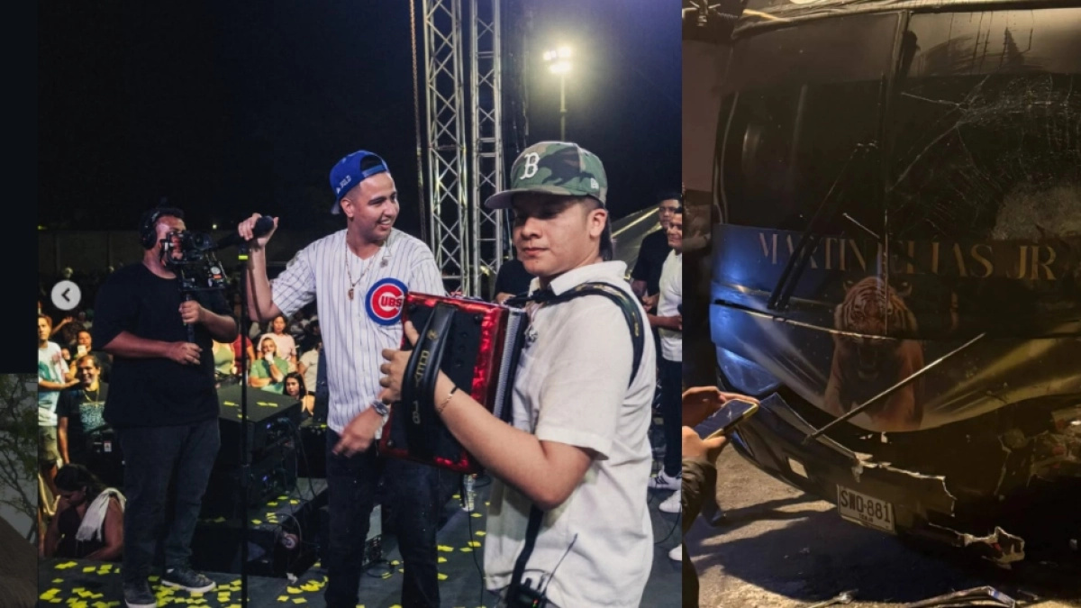 Tragic Collision Claims Two Lives: Bus Carrying Martín Elías Jr.’s Musical Group Involved in Fatal Accident